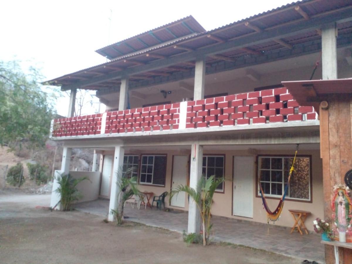 Posada Dos Hermanas Barra de la Cruz Ngoại thất bức ảnh